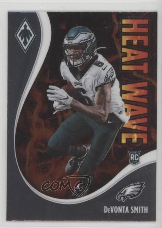 2021 Panini Phoenix Heat Wave DeVonta Smith #19 13a8
