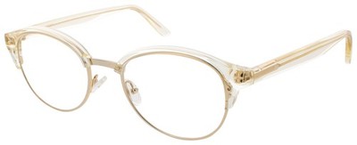 ANDY WOLF AW 4543 C 48 C Eyeglasses CRYSTAL YELLOW Frame 48 mm