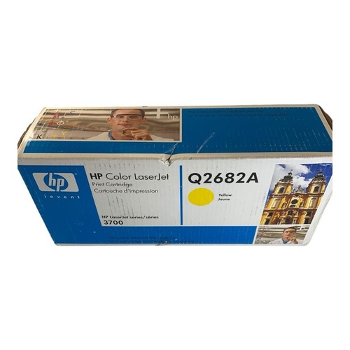 Original HP Q2682A Gelb Toner Neu und UNA - für HP Laserjet 3700 MwSt INC