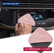 BFXM Car Screen Cleaner, 4.1'' 4.1'' Pink Microfiber Dashboard Wipes