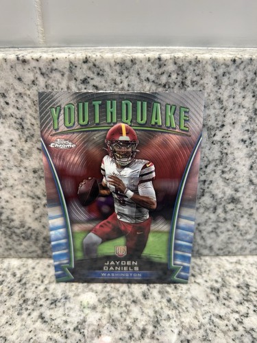 Jayden Daniels RC 2024 Topps Now Draft Night NFL Commanders Football - Card #D-2