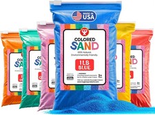 Fine Sand Art 6 Colors 1 lb