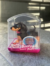 Zuru Booty Shakin' Pups MINI DACHSHUND Pets Alive Interactive Toy 4" Figure NEW