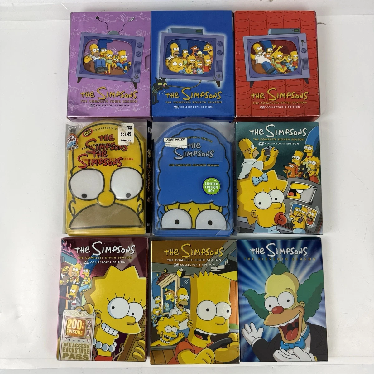 The Simpsons 10 Season DVDs & Blu-ray Discs for sale | eBay