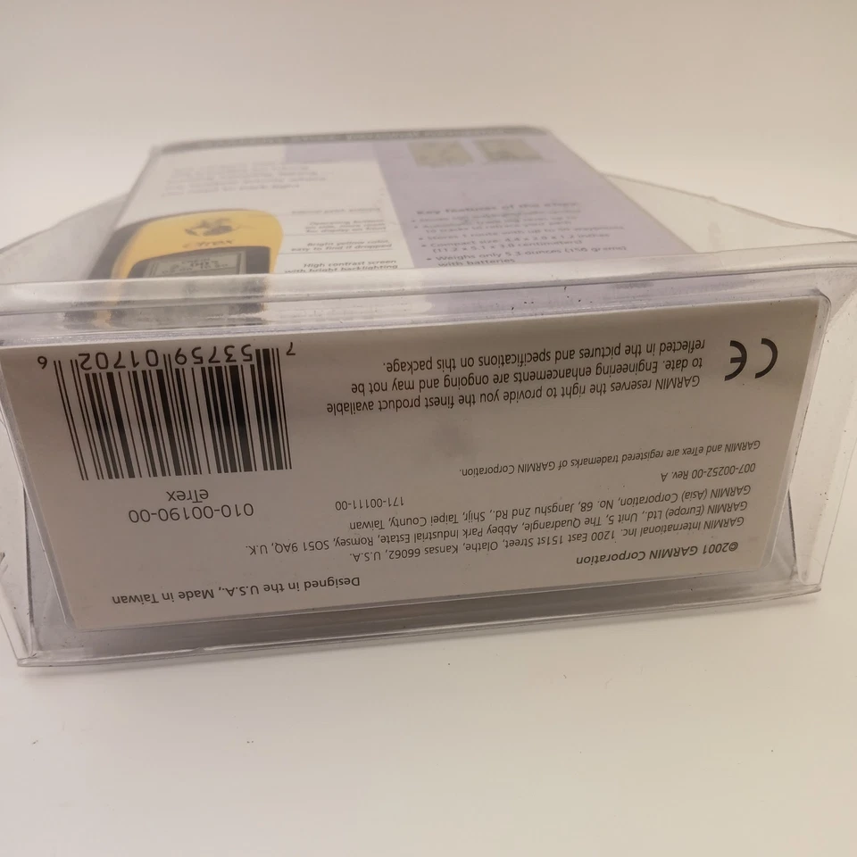 NEW Garmin eTrex 12 Channel Handheld GPS Yellow Personal Navigator 010-00190-00 - Image 4 of 4