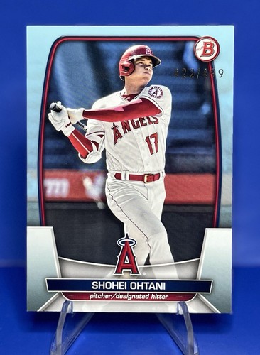 2023 Bowman - Shohei Ohtani #51 Sky Blue /499 Angels