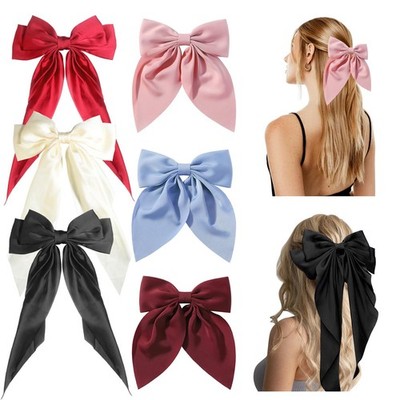 Adorn Yourself with 6Pcs Hair Bows for Women - 1 Count (Pack of 6), Color K