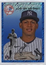 2023 Chrome Platinum Anniversary Blue Shimmer Refractor 2/100 Jhony Brito 0q1p