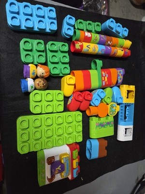 Leap Frog Leap Builders Lot Of  53 Pieces