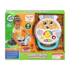 LeapFrog Build-A-Waffle Learning Set Toddler Educational Toy Ages 18m 