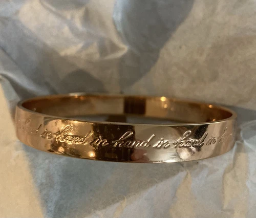 Bracciale Kate Spade oro mano nella mano