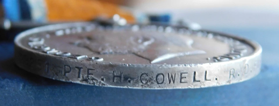 WW1 IRLANDA IRLANDÉS REAL DUBLÍN FUSILEROS REGIMIENTO MEDALLA - HERIDOS - CAPUCHA Foto 4 de 4