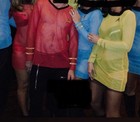 His & Hers Super-Sexy Star Trek Costumes - Red shirt and Yellow dress
