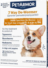 7 Way De-Wormer for Dogs, Oral Treatment for Tapeworm, Roundworm & Hookworm in S