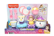 Fisher-Price Little People Disney Princess Time for Tea with Belle New
