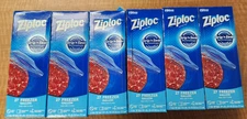 Ziploc Freezer Gallon 27 Bags Per Box Package includes 6 Boxes (162 bags total)