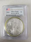 2010 American Burnished Silver Eagle PCGS MS70