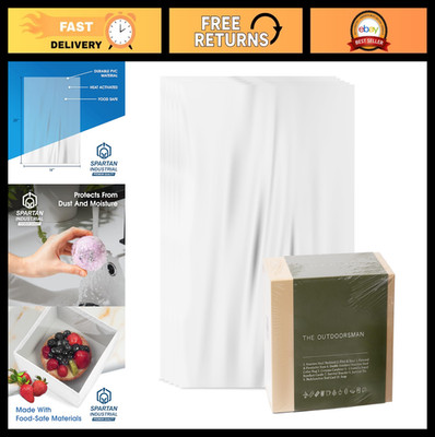 Large 14'' x 20'' Shrink Wrap Bags - Pack of 500 for Baskets, Bottles, Handmade Go