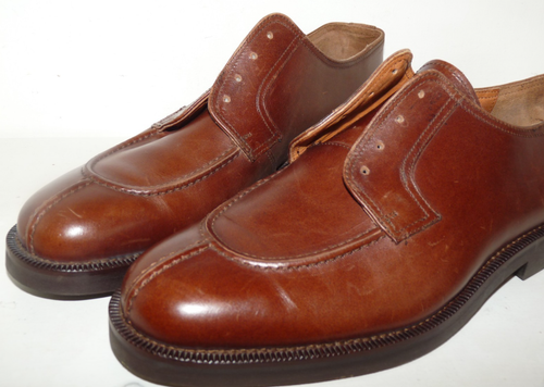 Zapatos Oxford Barneys New York de cuero marrón para hombre 10M hechos en Italia #62012 - Imagen 12 de 16