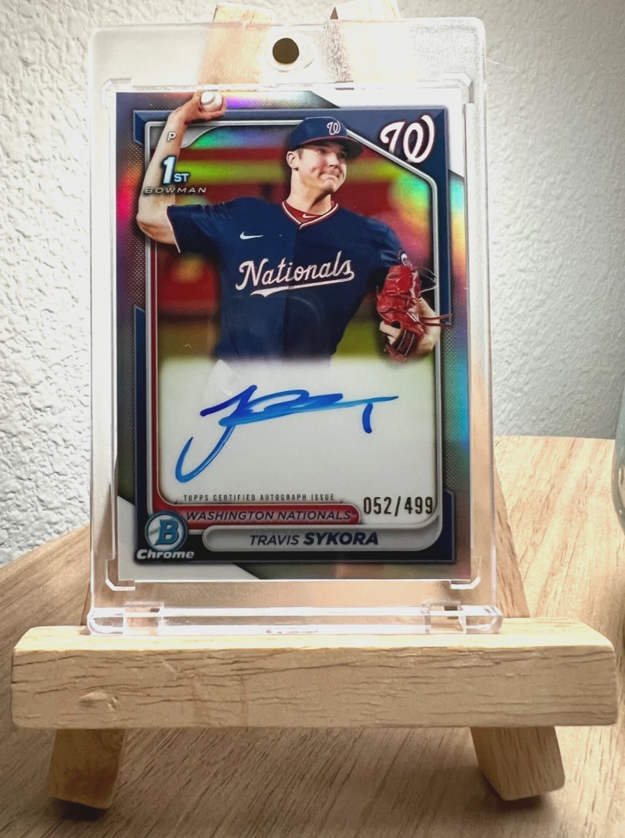 Bowman Washington Nationals Baseball Autographed Sports Trading