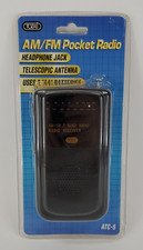 Rare Tozai Am/Fm Sports Pocket Radio Model ATC-5 New