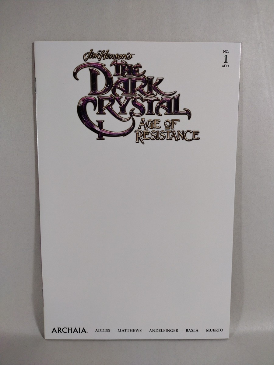 Dark Crystal Age of Resistance #1 (2019) Archia Blank Variant
