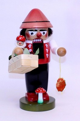 STEINBACH NUSSKNACKER Chubby Pilzesammler Mushroom S 1359 OVP Rarität ca. 28 cm