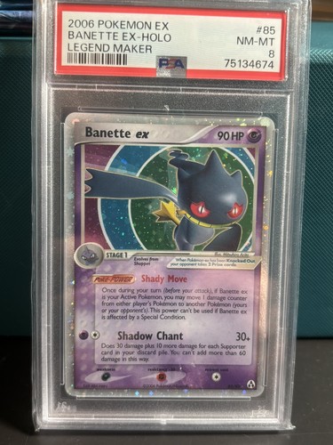 Banette ex graded PSA 8 for sale on eBay