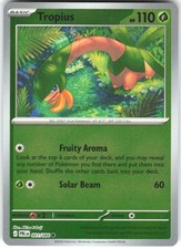 Tropius 001/084 Pitch Black ME05 Reverse Holo LP Carta Pokemon TCG