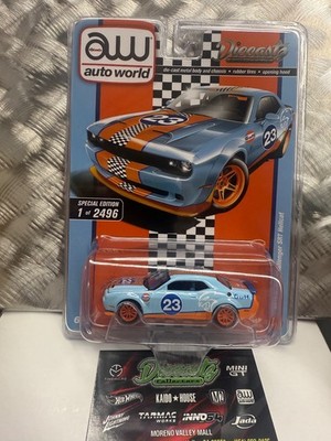 2019 Dodge Challenger Hellcat GULF Diecastz exclusive