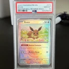 Pokémon Eevee 074/131 Prismatic Evolutions Master Ball Reverse Holo PSA 10