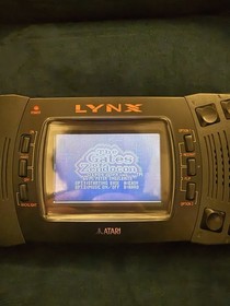 Atari Lynx Handheld Console with 2 Games, Tested & Working