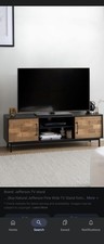 NEXT Jefferson wide  TV Unit Cabinet Oak Effect , unmade 