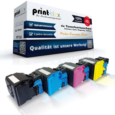 4x Extra XXL Toner für Konica Minolta Magicolor 4750 EN - Proline Quantum Serie
