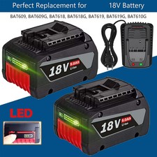 2X 18V 12,0Ah Akku für Bosch Professional  G...