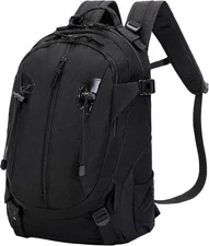 HOW'ON Hunting Backpack 30L Outdoor Waterproof Camo Pack Black 