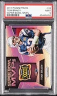 2017 PANINI PRIZM SUPER BOWL MVPS #33 TOM BRADY PSA 9