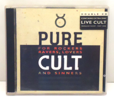 Pure Cult ~Rockers Ravers Lovers And Sinners (UK Import BEGA 130 Double CD) Rare
