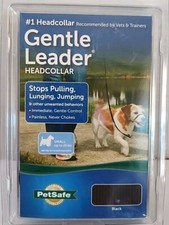 PetSafe Gentle Leader Headcollar No-Pull Dog Small Up To 25 Lb Training, Black