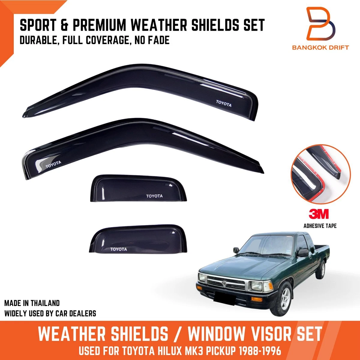 Toyota Pickup Windshield Visor