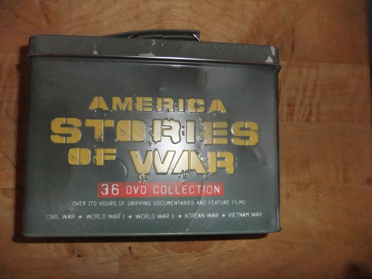 America: Stories of War 36 DVD Collection Ammo Can 170 hours of content SEALED 683904506504 | eBay America: Stories of War 36 DVD Collection Ammo Can 170 hours of content SEALED 683904506504 | eBay