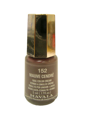 MAVALA 5ml Mini Nagellack Mauve Cendré Elegantes Grau Nail Polish Cream 152