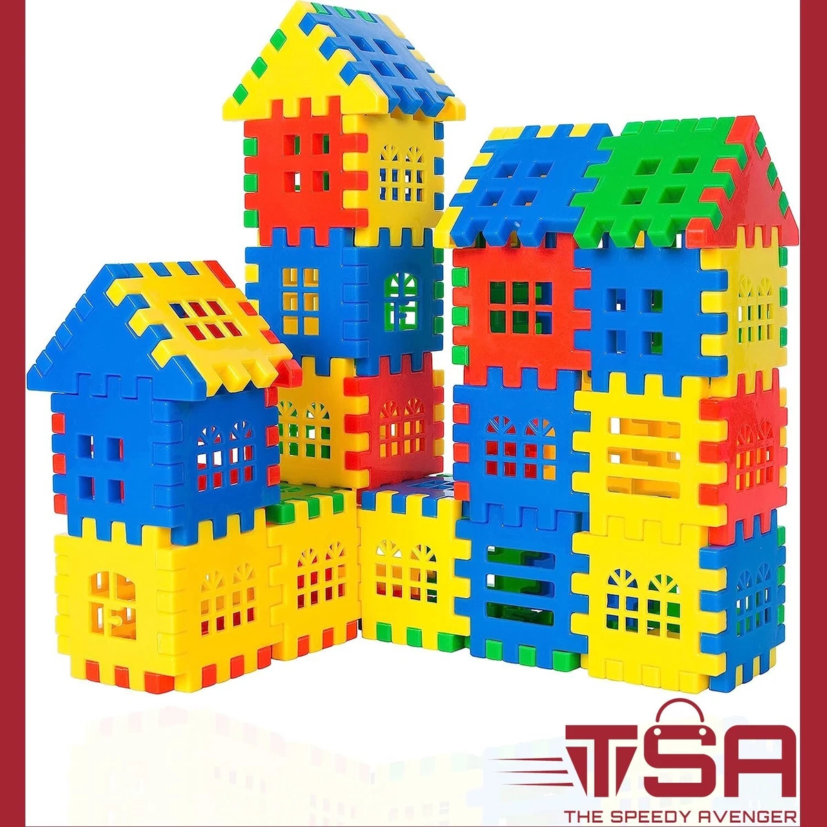 Interlocking Building Blocks Toys for Kids Toddlers Educational Toys Set 70 PCS