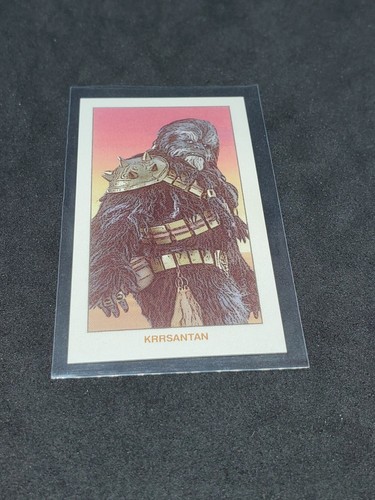 Star Wars Topps 206 T206 Card 2022 Wave 2 Logo Back Parallel - Krrsantan