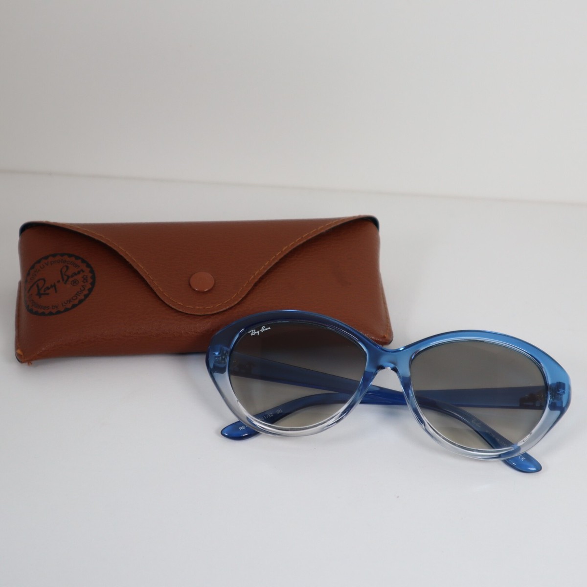 Ray-Ban RB4163 841/32 2N Blue/White Gradient Sunglasses | eBay - 小物