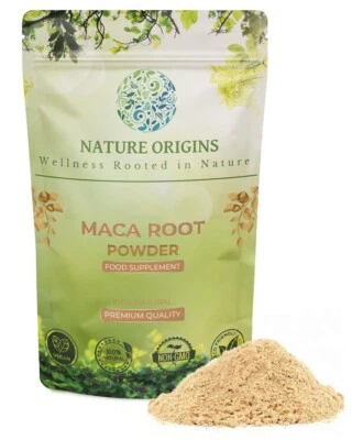 NATURE ORIGINS Organic Maca Powder Raw Premium Maca Root Powder 10G - 1KG