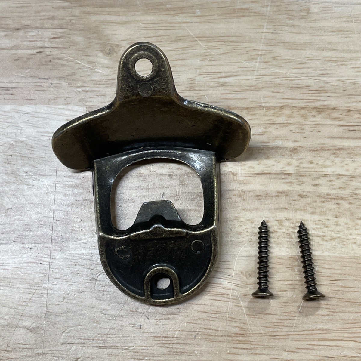 Coca-Cola Wall Mounted Bottle Opener Brass Coke Soda Pop Drink Bar