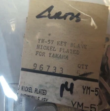 Curtis Key Blank YM-57 / 96733 NOS (O8B-2-6)