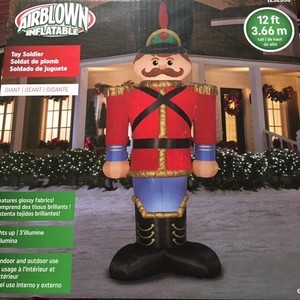 inflatable toy soldier