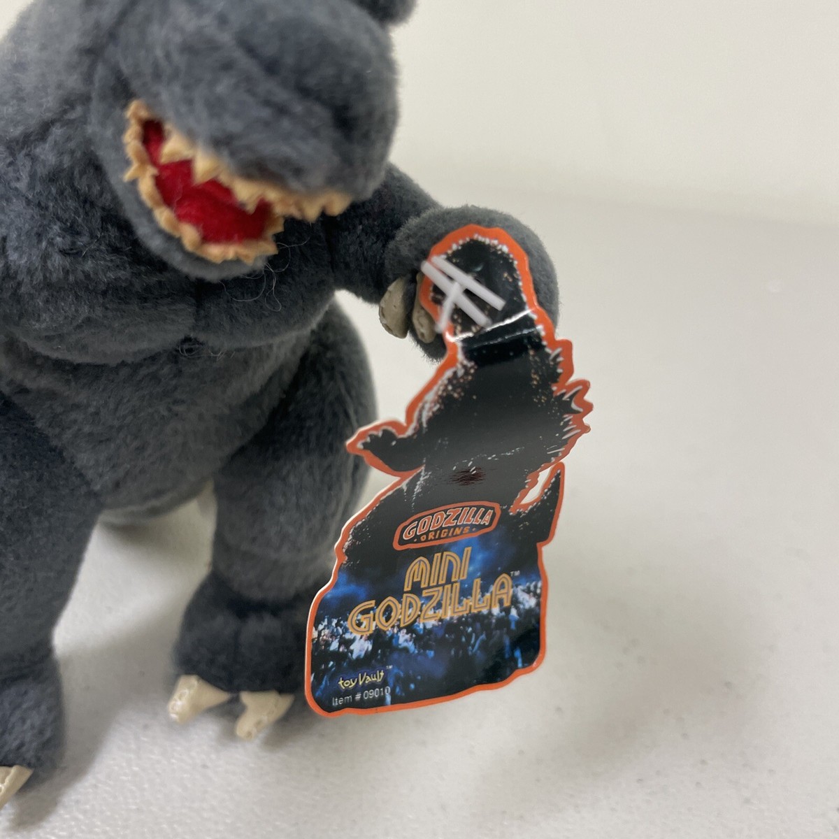 Mini Godzilla Plush Toy Vault 2003 #09010 Rare HTF with Tag
